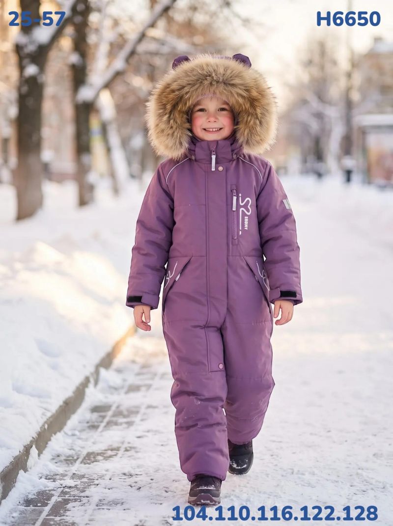 Комбинезон H6650 фиолет