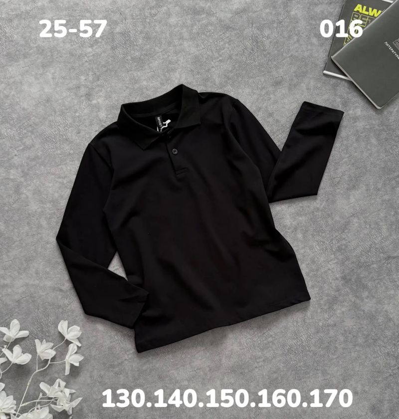 Поло 016 черный