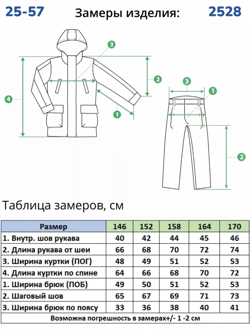 Костюм 2528 синий