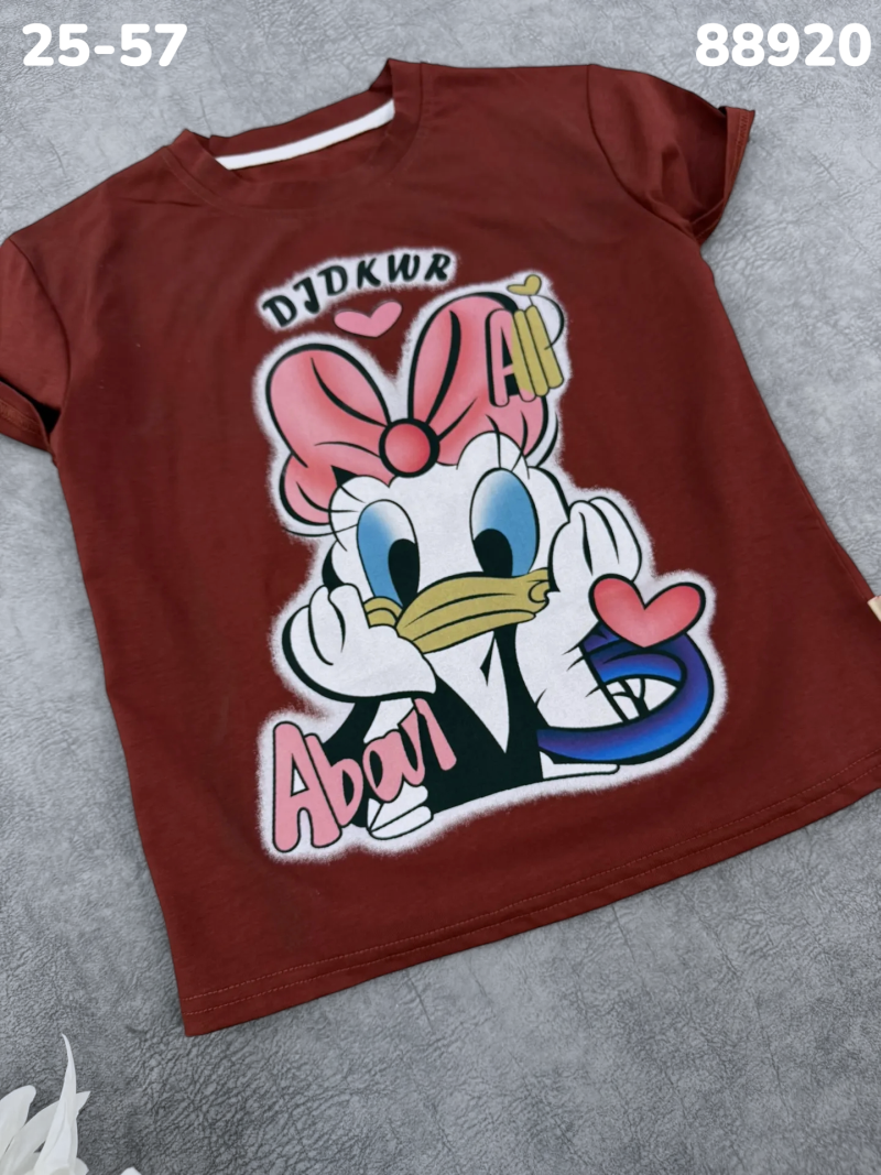 Футболка 88920 бордовый