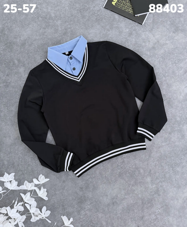 Джемпер 88403 чёрный