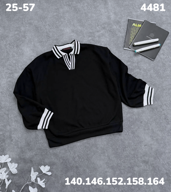 Джемпер 4481 чёрный