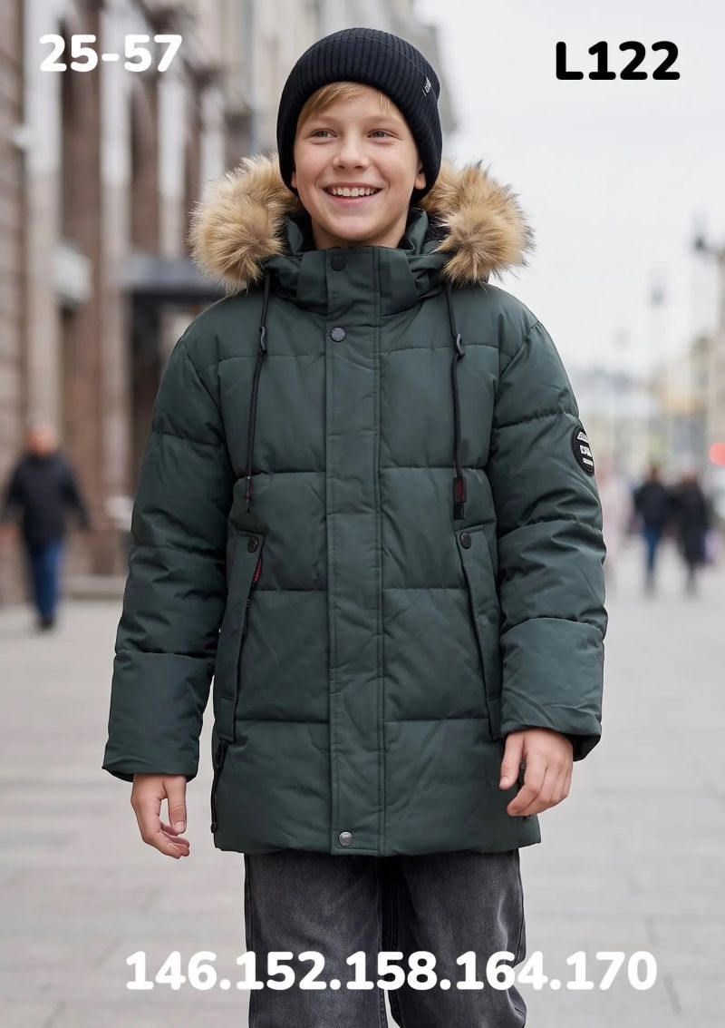 Куртка L122 зелёный