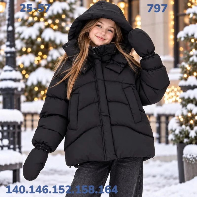 Куртка 797 чёрный