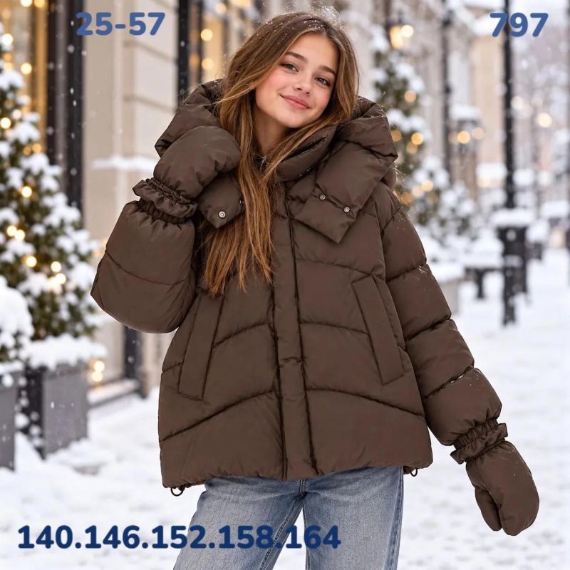 Куртка 797 шоколад